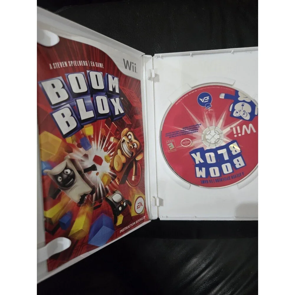 Boom Blox Nintendo Wii 2008 Video Game Complete Tested And Works